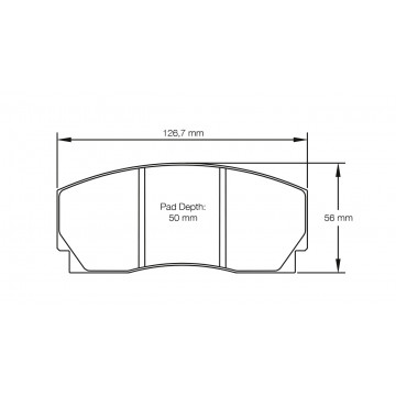 Sagoma Pagid E1269 RST2