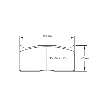 Sagoma Pagid E1283 RST4