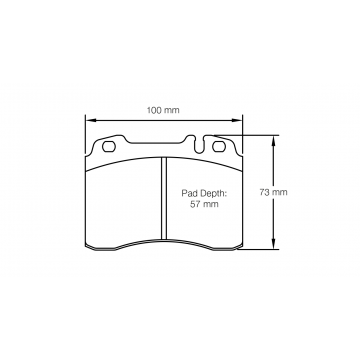 Sagoma Pagid E1291 RSH42