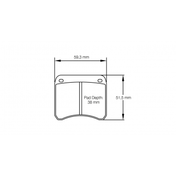 Sagoma Pagid E1362 RSH42