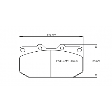 Sagoma Pagid E1406 RSL1