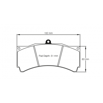 Sagoma Pagid E1538 RSL29