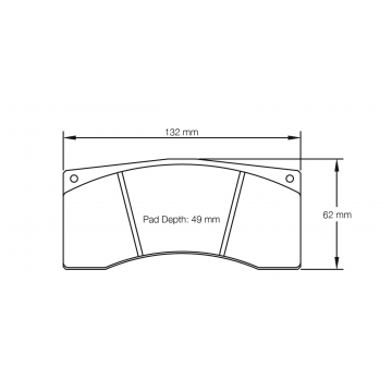 Sagoma Pagid E1595 RST1