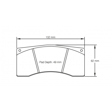 Sagoma Pagid E1607 RSL29