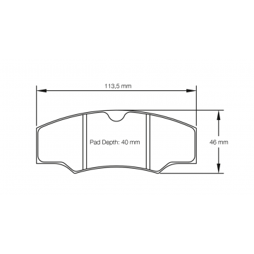 Sagoma Pagid E1749 RST1