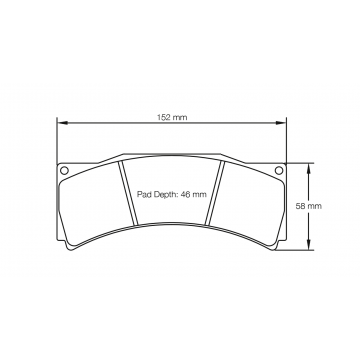 Sagoma Pagid E1813 RSTD1