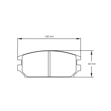Sagoma Pagid E2445 RS42