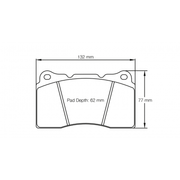 Sagoma Pagid E2487 RSL29