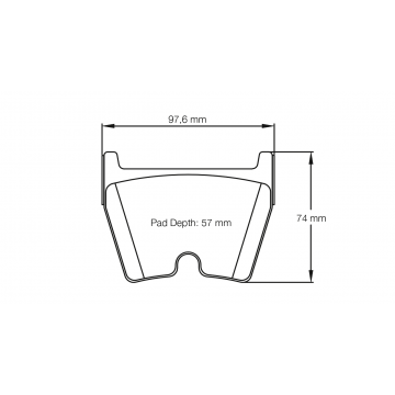 Sagoma Pagid E2931 RST1