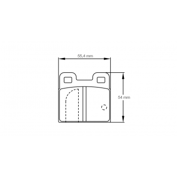Sagoma Pagid E4122 RSH29E