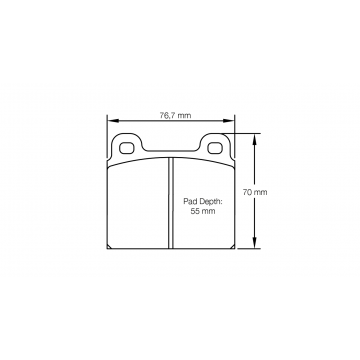Sagoma Pagid E4501 RSH3