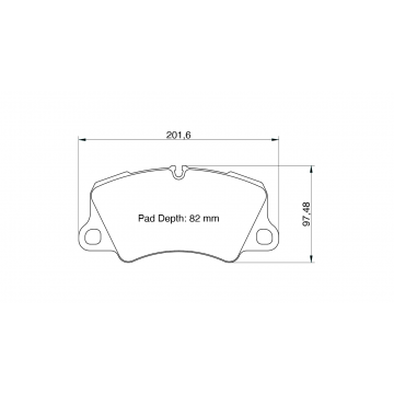 Sagoma Pagid E4580 RSL1