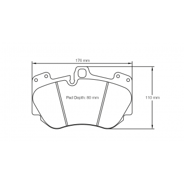 Sagoma Pagid E4907 RSC2
