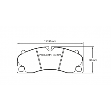 Sagoma Pagid E4908 RST1
