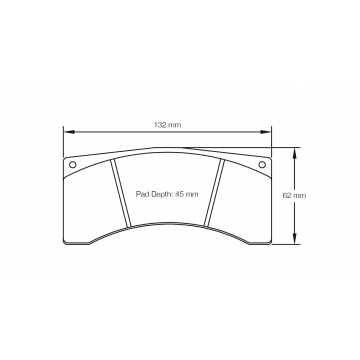 Sagoma Pagid E4916 RST5E