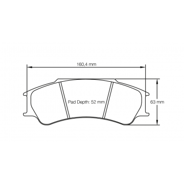 Sagoma Pagid E4923 RSL2