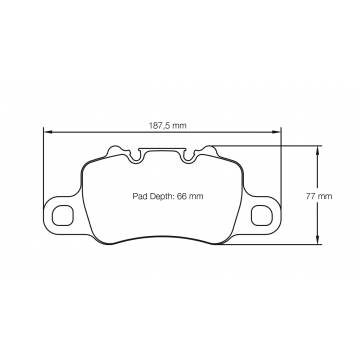 Sagoma Pagid E4925 RSC1