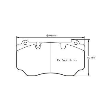 Sagoma Pagid E4941 RSC1