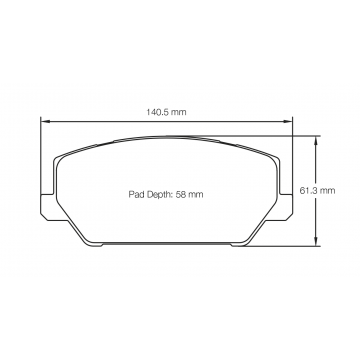 Sagoma Pagid E7034 RSL2