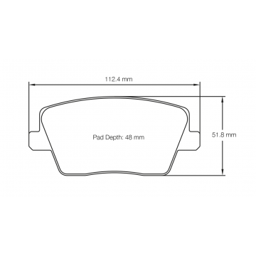 Sagoma Pagid E7035 RSL2