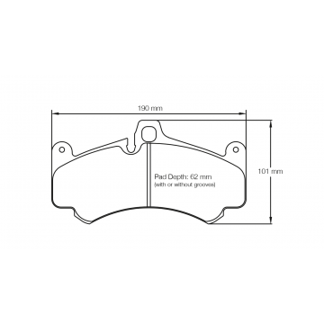 Sagoma Pagid E8004 RSL29