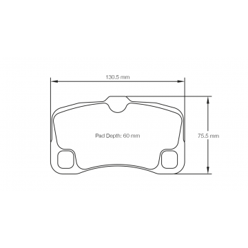 Sagoma Pagid E8006 RST1