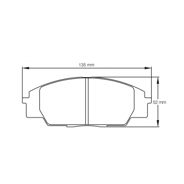 Sagoma Pagid E8010 RSL29