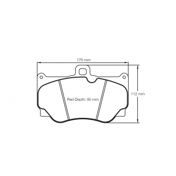 Sagoma Pagid E8011 RSC1