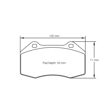 Sagoma Pagid E8023 RSL2