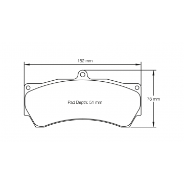 Sagoma Pagid E8028 RST3