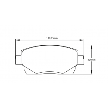 Sagoma Pagid E8029 RSL29