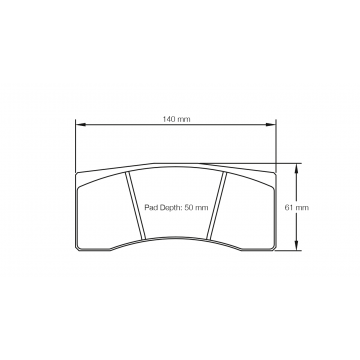 Sagoma Pagid E8030 RST3