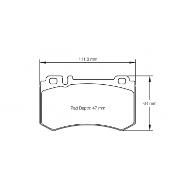 Sagoma Pagid E8031 RSL19