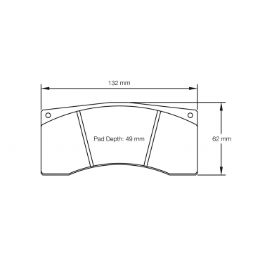 Sagoma Pagid E8037 RSL29