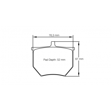 Sagoma Pagid E8040 RSH29E