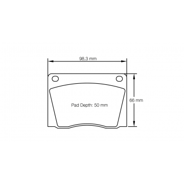Sagoma Pagid E8042 RSH29E