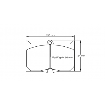 Sagoma Pagid E8059 RSH3