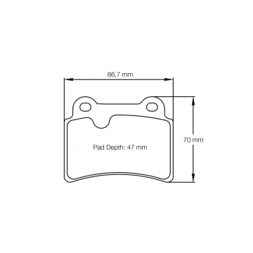 Sagoma Pagid E8069 RSL19
