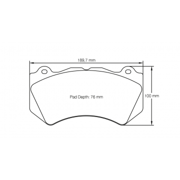 Sagoma Pagid E8083 RSC1