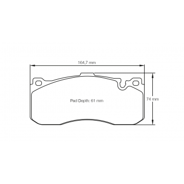 Sagoma Pagid E8084 RSL1