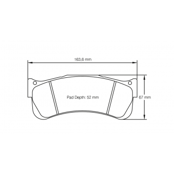 Sagoma Pagid E8087 RSL29