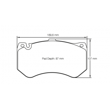 Sagoma Pagid E8088 RSC1