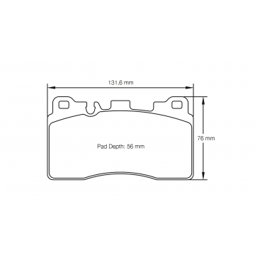 Sagoma Pagid E8089 RSL29