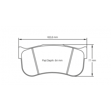 Sagoma Pagid E8194 RSL1