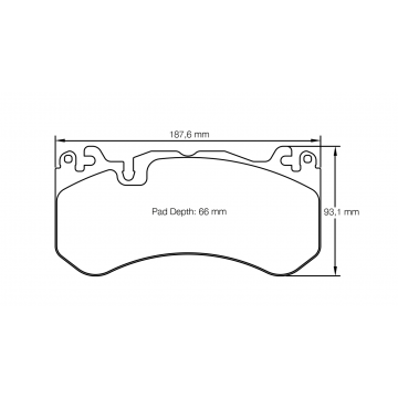 Sagoma Pagid E8238 RSL29