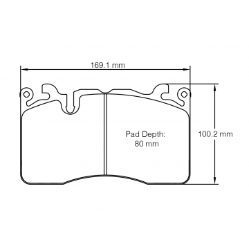 Sagoma Pagid E8269 RSC1