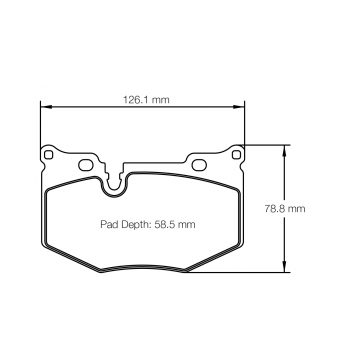 Sagoma Pagid E8279 RSL29