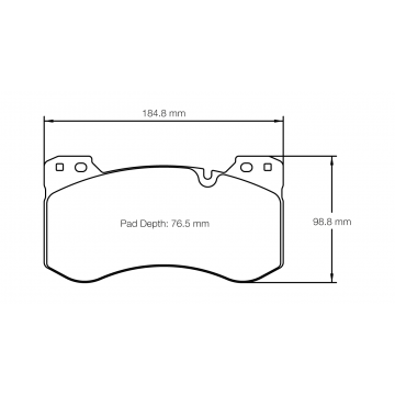 Sagoma Pagid E8302 RSL29