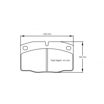Sagoma Pagid E9521 RSH42