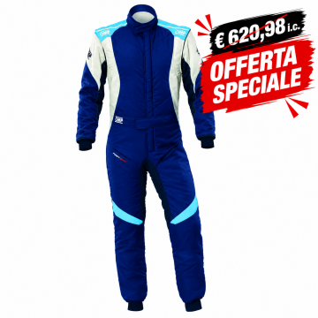 TUTA FIRST EVO BLU CIANO TG.52